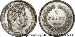 1 franc Louis-Philippe, couronne de chêne 1840 Bordeaux F.210/77