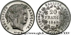 Concours de 20 francs, essai de Marrel 1848 Paris VG.3030 var SPL 