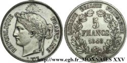 Concours de 5 francs, essai par Rogat 1848 Paris VG.3095 var SUP 