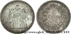 5 francs Hercule 1878 Bordeaux F.334/23 TTB 