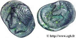 MACÉDOINE - ROYAUME DE MACÉDOINE - PHILIPPE II Demi unité de bronze, (PB, Æ 18)