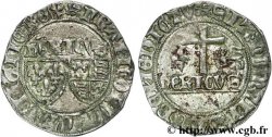 HENRY VI DE LANCASTRE - ROI DE FRANCE (1422-1453) - ROI D&nbsp;ANGLETERRE (1422-1461) et (1470-1471) Blanc aux écus 23/11/1422 Rouen