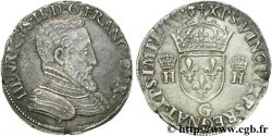 HENRI II Teston à la tête nue, 1er type 1552 Poitiers