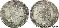 LOUIS XV DIT LE BIEN AIMÉ Écu dit &nbsp;vertugadin&nbsp; 1717 Tours TTB/TTB+