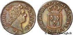 LOUIS XV DIT LE BIEN AIMÉ Sol dit &nbsp;à la vieille tête&nbsp; 1769 Besançon