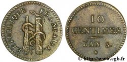 Essai de 10 centimes à la massue 1795 Paris VG.442 