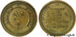Monnaie de visite de la Monnaie de Limoges par le duc d Angoulême 1814 Limoges VG.2369 