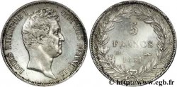5 francs type Tiolier avec le I, tranche en creux 1831 Strasbourg F.315/16