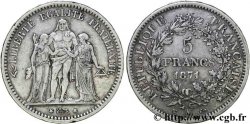 5 francs Hercule 1871 Paris F.334/3