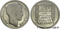 Essai de 20 francs Turin en cupro-nickel 1945 Paris Maz.2745 