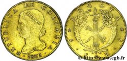 COLOMBIE - RÉPUBLIQUE DE COLOMBIE 8 escudos en or 1835 Bogota