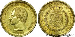 ITALIEN - KÖNIGREICH SARDINIEN -  KARL FELIX 80 lires or 1828 Turin