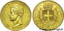 ITALIEN - KÖNIGREICH SARDINIEN -  KARL ALBERT 100 lires or 1840 Turin