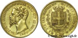 ITALIA - REGNO D ITALIA - VITTORIO EMANUELE II 20 lires or 1858 Gênes