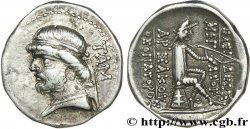PARTHIEN - KÖNIGREICH DER PARTHER - PHRAATES II Drachme fVZ/VZ