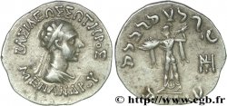 BACTRIA - REGNO DE BACTRIA - MENANDRO I SOTER Drachme bilingue AU