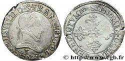 HENRI III Franc au col plat 1578 Nantes TB+/TTB