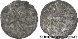 LOUIS XIV LE GRAND OU LE ROI SOLEIL Liard de Lyon à la croix du Saint-Esprit 1655 Lyon