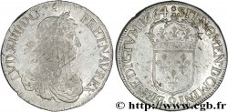 LOUIS XIV &nbsp;THE SUN KING&nbsp; Écu au buste juvénile, 1er type 1664 Rennes AU
