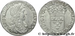 LOUIS XIV &nbsp;THE SUN KING&nbsp; Douzième d&nbsp;écu au buste juvénile, 1er type 1661 Paris