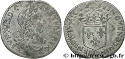 LOUIS XIV LE GRAND OU LE ROI SOLEIL Douzième d&nbsp;écu au buste juvénile (faux d’époque) 1661 