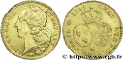LOUIS XV &nbsp;THE WELL-BELOVED&nbsp; Double louis d’or aux écus ovales, tête ceinte d’un bandeau 1765 Bordeaux