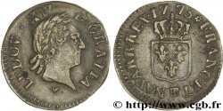 LOUIS XV DIT LE BIEN AIMÉ Liard à la vieille tête 1773 Strasbourg