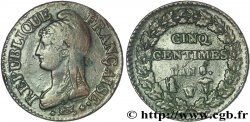 Cinq centimes Dupré, grand module 1800 Lille/Nantes F.115/147