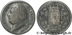 1/2 franc Louis XVIII 1822 Lille F.179/33