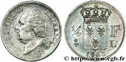 1/4 franc Louis XVIII  1823 Bayonne F.163/27