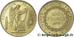 100 francs génie, tranche inscrite en relief Dieu protège la France 1879 Paris F.552/3