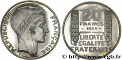 Essai de 20 francs Turin, poids léger 1939 Paris G.853 