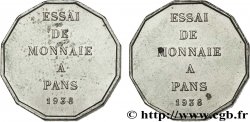 Essai de fabrication de monnaie à 12 pans 1938 Paris VG.5489  h