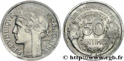 Pré-série de 50 centimes MORLON en fer, sans le mot essai 1941 Paris G.- 