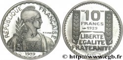 Préparation de la 10 francs Pétain, moyen module, 25 mm, 7,5 g - Essai n.d. Paris G.803 a