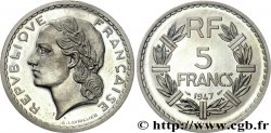 Essai de 5 Francs Lavrillier, poids intermédiaire 1947 Paris G.- 