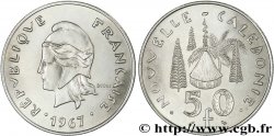 NOUVELLE CALÉDONIE 50 francs, frappe courante 1967 Paris