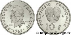 POLYNÉSIE FRANÇAISE Essai de 10 francs 1967 Paris