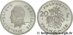 POLYNÉSIE FRANÇAISE Essai de 20 francs 1967 Paris