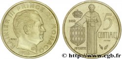 MONACO - PRINCIPAUTÉ DE MONACO - RAINIER III Essai de 5 centimes 1976 Paris