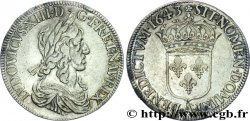 LOUIS XIII Écu d argent, 3e type, 2e poinçon de Warin 1643 Paris, Monnaie de Matignon