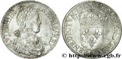 LOUIS XIV LE GRAND OU LE ROI SOLEIL Écu à la mèche longue 1652 Paris TTB/TTB+