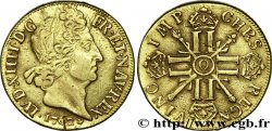 LOUIS XIV LE GRAND OU LE ROI SOLEIL Double louis d&nbsp;or aux huit L et aux insignes 1702 Riom