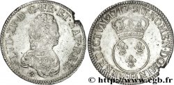 LOUIS XV DIT LE BIEN AIMÉ Écu dit &nbsp;vertugadin&nbsp; 1717 Nantes TTB+/SUP