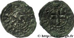 AQUITAINE - DUCHÉ D AQUITAINE - ÉDOUARD III D ANGLETERRE Obole au léopard, 4e type TB+