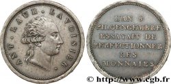 Essai au module de 2 francs de Lavoisier par Gengembre 1801 Paris VG.906