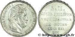 Monnaie de visite, module de 5 francs, pour Louis-Philippe à la Monnaie de Rouen 1831 Rouen VG.2825 