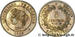 5 centimes Cérès 1876 Paris F.118/13