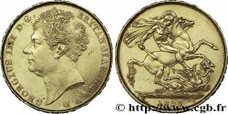 GREAT BRITAIN - GEORGES IV 2 pounds ou double souverain 1823 Londres