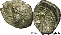 ÉDUENS (BIBRACTE, région du Mont-Beuvray) Denier VIIPOTAL TB+/TTB
